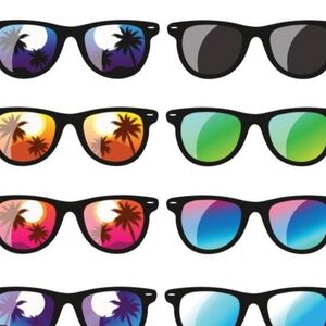 Stylish Women’s and Men mix Frame Sunglasses bundle 5 pairs assorted glasses
